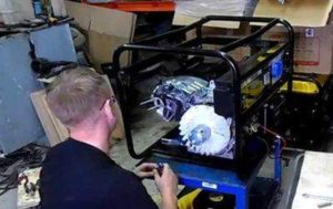 осмотр двигателя