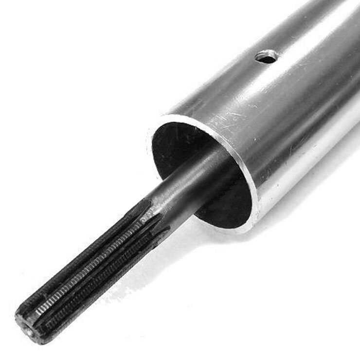 штанга бензокосы. штанга бензокосы. штанга для триммера 26мм квадрат. штанга бензокосы. вал на триммер 7 шлицов длинной 85 см.